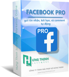 Phần mềm FB Pro - gửi tin nhắn facebook